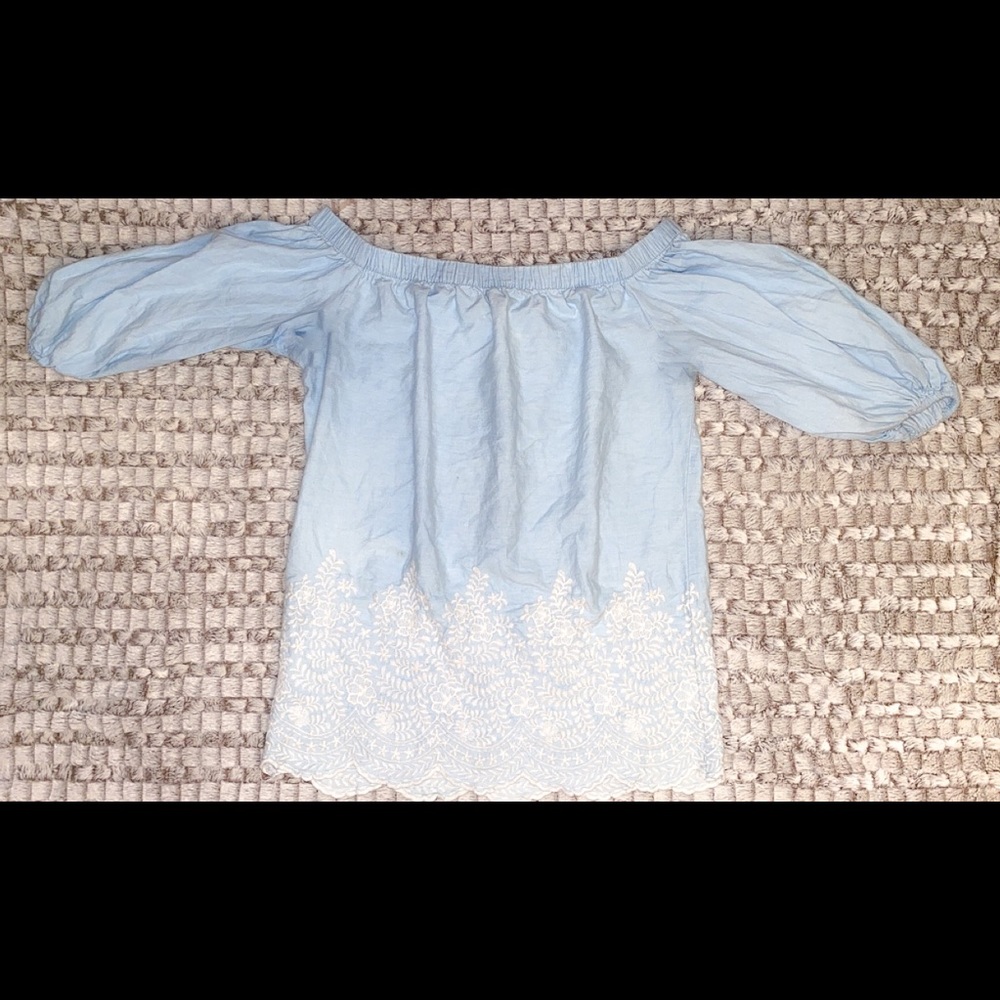 Karen Kane Off the Shoulder Mid-Sleeve Top!!